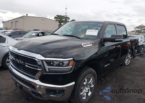 2021 Ram 1500 Big Horn 4X2 5'7 Box from USA, damaged, VIN 1C6RREFG1MN532758